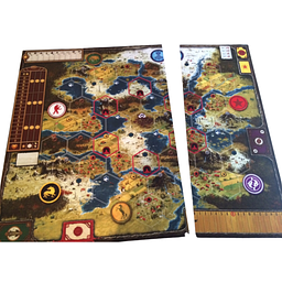 Scythe extensão do tabuleiro