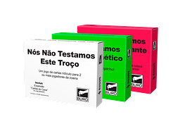 Nós não testamos esse troço (as três versões juntas)
